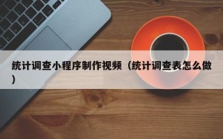 临邑统计调查小程序制作视频（统计调查表怎么做）